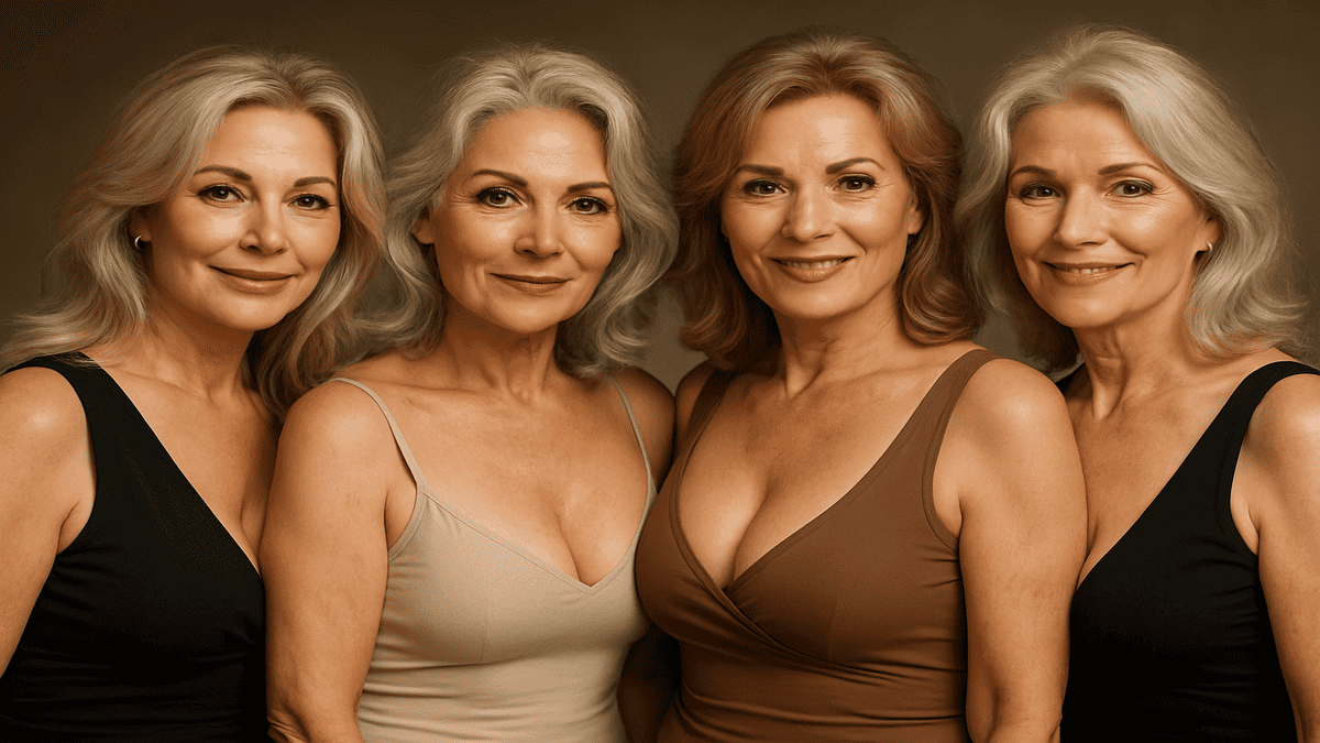 Reife Frauen mit Erfahrung